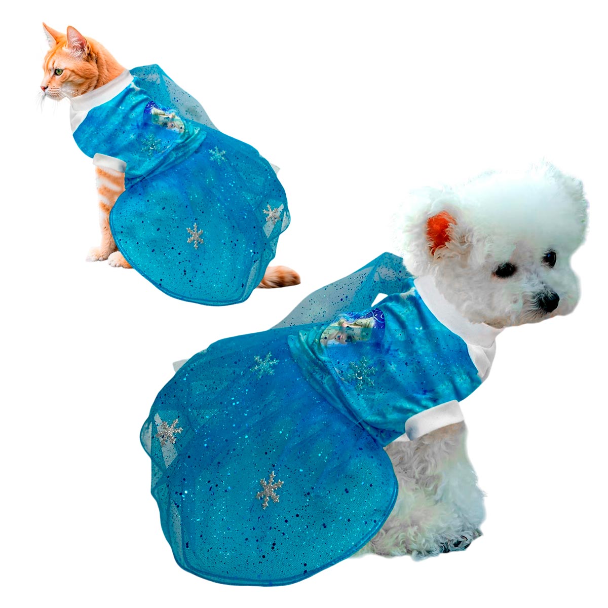 Disfraz Para Mascotas De Elsa