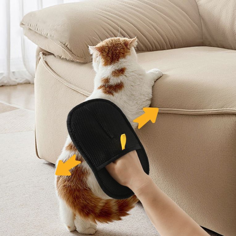 Guante cepillo quitapelos mascotas