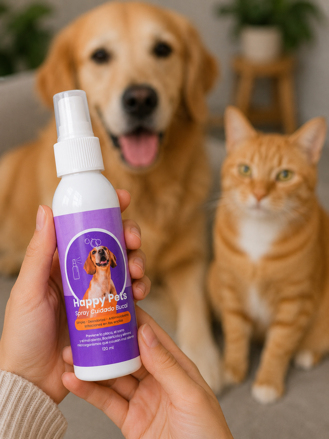 HappyPets® – Cuidado Bucal para Perros y Gatos