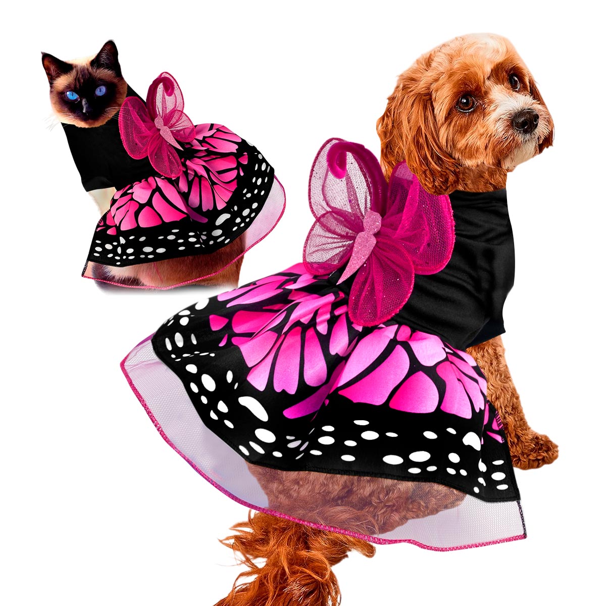 Disfraz Para Mascotas De Mariposa Hada
