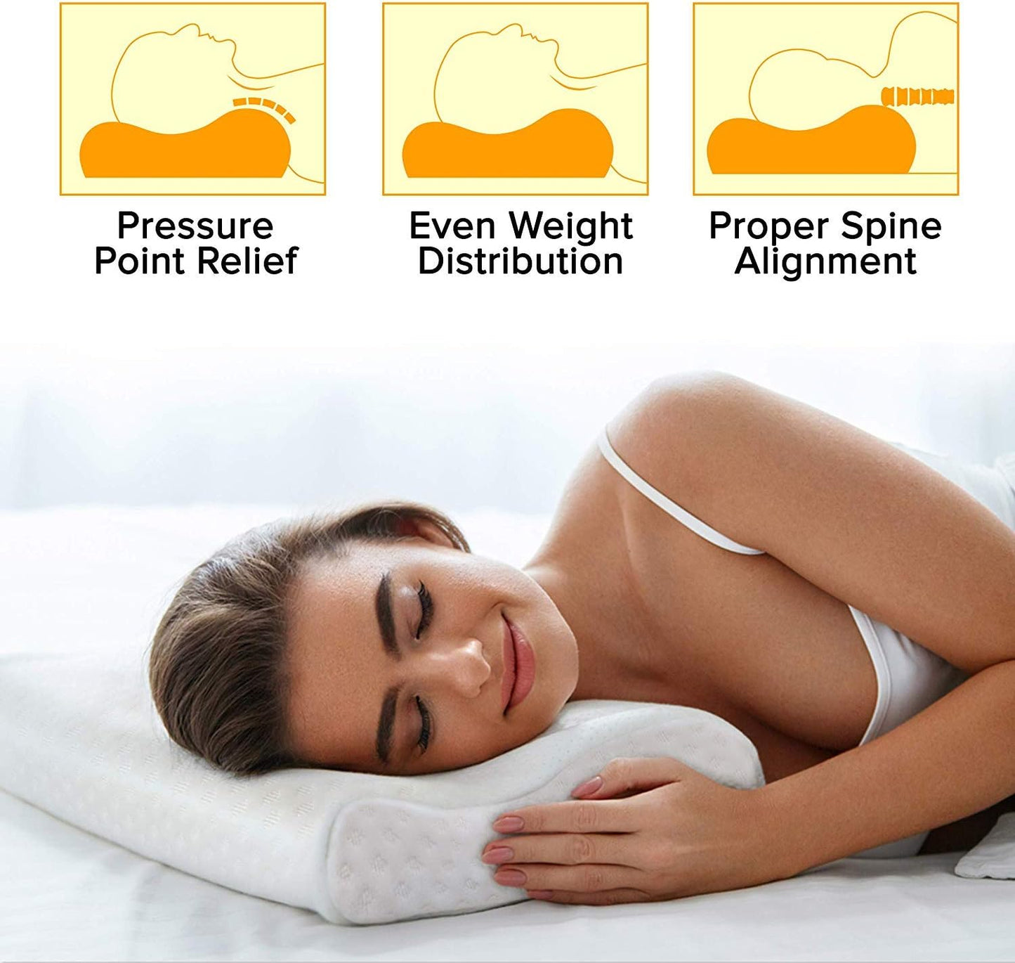 Almohada Aloe Ortopedica Memory Pillow