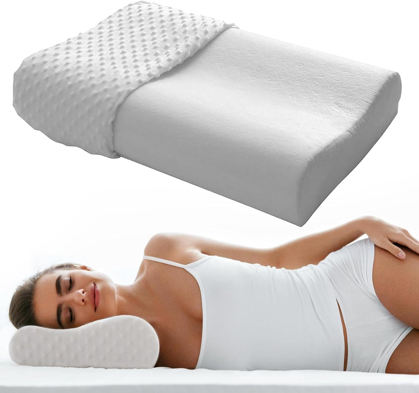 Almohada Aloe Ortopedica Memory Pillow