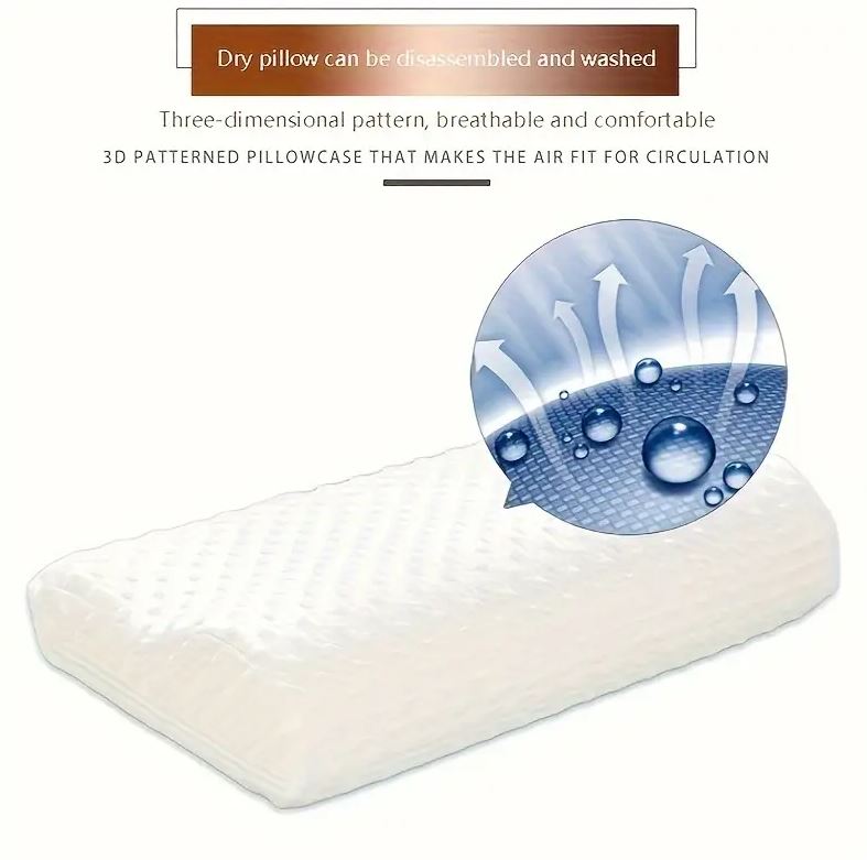 Almohada Aloe Ortopedica Memory Pillow