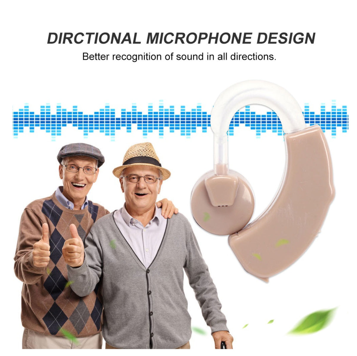 Amplificador ayuda Auditiva Para Sordos