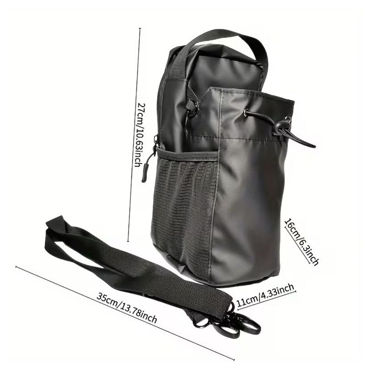 Bolso Cruzado Magnético para Gimnasio