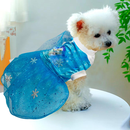 Disfraz Para Mascotas De Elsa