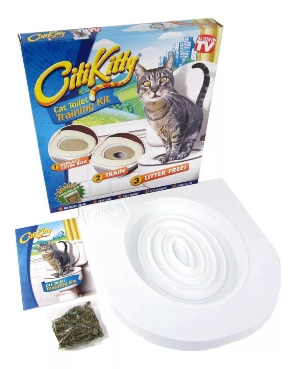 Orinal Kit entrenamiento de Baño Gatos