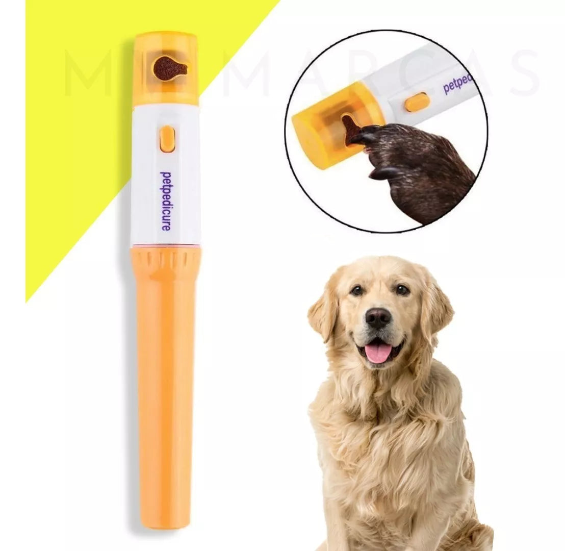 Lima Pulidora Eléctrica para Uñas de Mascotas Perros y Gatos