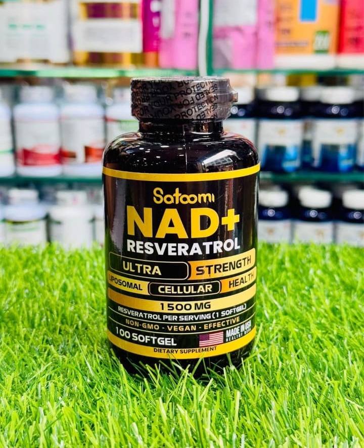 Sotoomi NAD+ & Resveratrol 1500 mg –  100 softgels